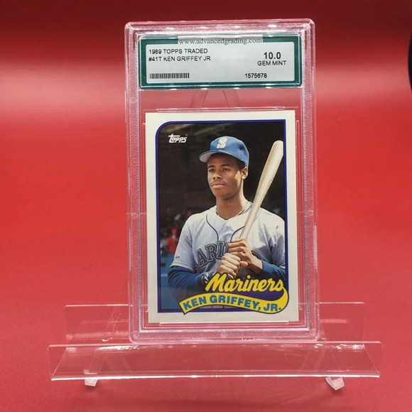 1989 Topps Ken Griffey Jr. Gem Mint 10 Card 41T - Picture 1 of 3